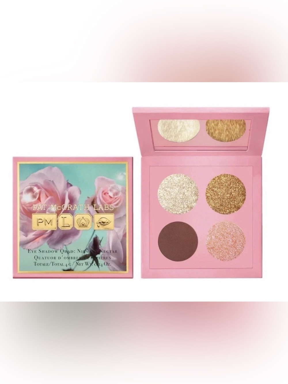 PAT MCGRATH LABS Eye Shadow Quad: Sublime Blooms - NIRVANA NECTAR NWB